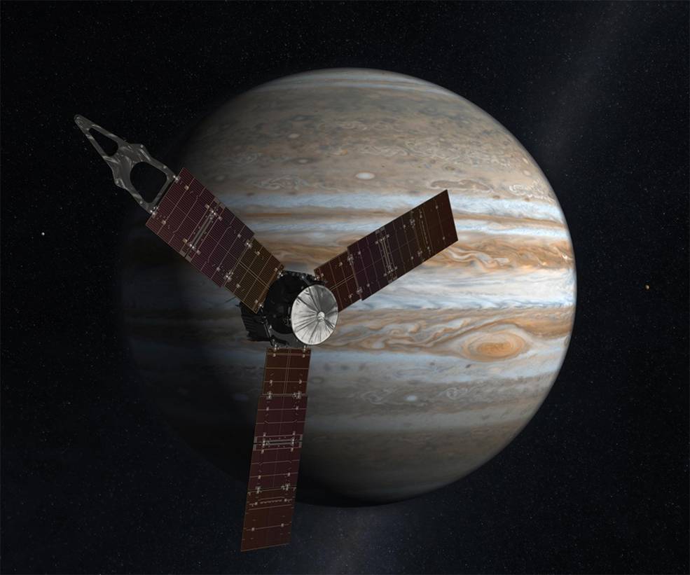 NASAの木星探査機ジュノーの最新画像と情報を翻訳